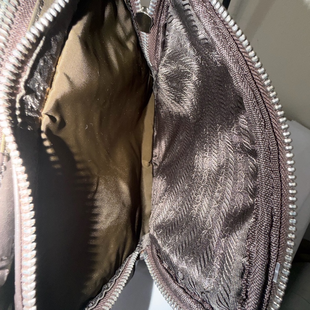 Prada Dark Brown Men's Messenger Bag - Picture 11 of 13